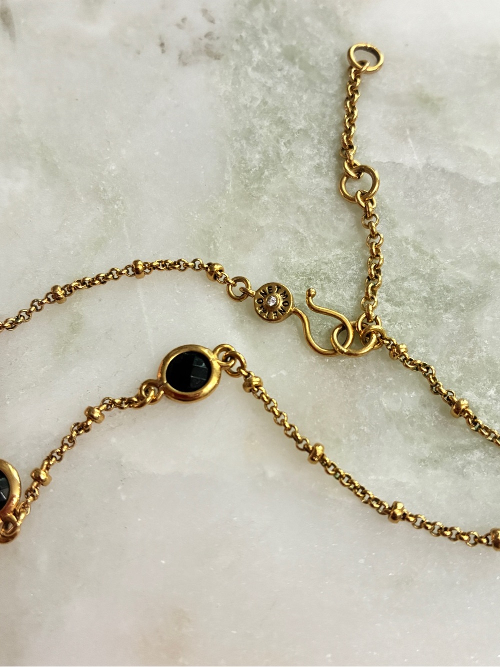 Versace Medusa Button Charm Necklace Upcycled - Picture 5 of 8